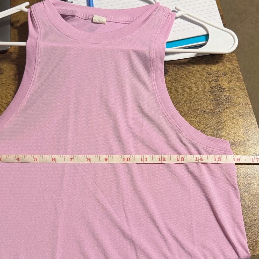 Lululemon Ultralight Hip-Length Tank Top! Vita Pink - Picture 2 of 5